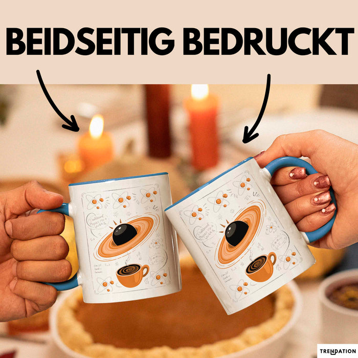 Physiker Tasse Geschenk Lustige Geschenkidee Spruch Für Weltraum Denker Blau Trendation