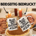 Edeltraud Tasse Geschenk Alles Ist Gut Edeltraud Ist Jetz Da Geschenkidee Becher mit Name Weiß Trendation