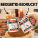 Hundeflüsterer Tasse Geschenk für Hundeflüsterer Geburtstag Lustiger Spruch Kaffee-Becher Was Ist Deine Superkraft Blau Trendation