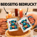 Schildkröte Tier Sonnenbrille Tasse Geschenk Lustige Geschenkidee Spruch Blau Trendation