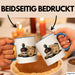 Rum Fan Tasse Geschenkidee für Piraten Spirituosen Liebhaber Blau Trendation