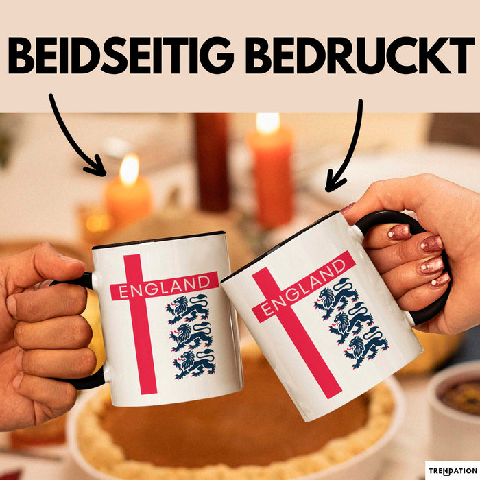 England Flagge London Tasse Geschenk Lustige Geschenkidee Spruch Trendation