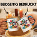 Kunstliebhaber Kunstlehrer Künstler Tasse Geschenk Lustige Geschenkidee Spruch Kunstlehrer Färben Die Welt Blau Trendation