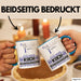 Koch Geschenk Tasse Ich Bin Koch Aber Sag Doch Einfach Superheld Lustige Geschenkdiee für Koch Kaffee-Becher Blau Trendation