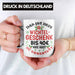 Wichtelgeschenk für 40 Euro Tasse Wichteln für Frauen Kollegen Wichtel-Tasse Schrott-Wichteln Schrottwichteln Weiß Trendation