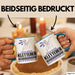 Kletterer Geschenk Tasse Ich Bin Kletterer Aber Sag Doch Einfach Superheld Lustige Geschenkdiee für Kletterer Kaffee-Becher Blau Trendation