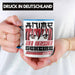 Anime Tasse Geschenk Anime-Liebhaber Geschenkidee Anime Weil Menschen Sch*** Sind Blau Trendation