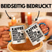 Kaffeeliebhaber Tasse Geschenk Lustige Geschenkidee Spruch Kaffee Muss Richten, Was Die Nacht Nicht Hinbekommen Hat Blau Trendation