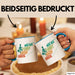 Office Arbeitskollege Tasse Geschenk Lustige Geschenkidee Spruch Mein Weg Führt Nach Oben Blau Trendation