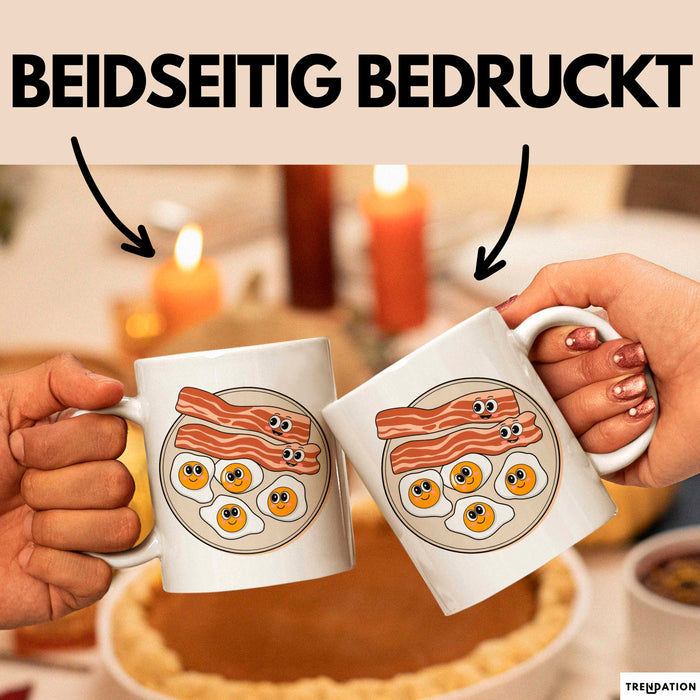 Keto Diät Fan Tasse Geschenkidee für Low Carb Liebhaber Weiß Trendation