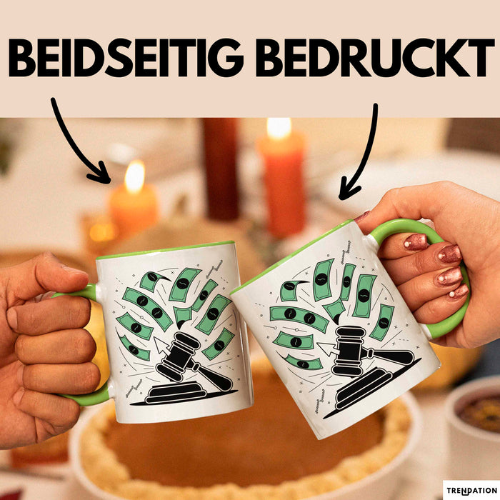 PPC Experte Tasse Geschenk Lustige Geschenkidee Spruch Für Bezahlten Traffic Profis Grün Trendation