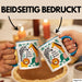 Baby Geburt Neue Eltern Tasse Geschenk Lustige Geschenkidee Spruch Kleines Wunder Blau Trendation