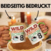 8. Geburtstag Geschenk Tasse Becher Wild Frech Und Schon 8 Grün Trendation