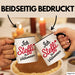 Steffi Tasse Geschenk Ich Bin Vollkommen Steffi Geschenkidee Geburtstag Schwarz Trendation