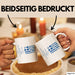 Griechenland Tasse Geschenk Grieche Flagge Herz Kaffee-Becher Weiß Trendation