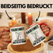 Harfenist Tasse Geschenk für Harfenist Der Mann Der Alles Kann Geschenkidee zum Geburtstag Rot Trendation