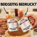 Stiefvater Geschenk Tasse Lustiger Spruch Ich Bin Stiefvater Warum Weil Ich Es Kann Geschenkidee Bester Stiefvater Geburtstag Kaffee-Becher Rot Trendation