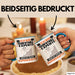 Survival-Experte Tasse Geschenk für Survival-Experte Geburtstag Lustiger Spruch Kaffee-Becher Was Ist Deine Superkraft Blau Trendation