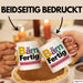 Schüler Abschluss Tasse Geschenk Lustige Geschenkidee Spruch Bam Fertig Rosa Trendation