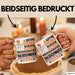 Halbschwager Geschenk Tasse Lustiger Spruch Erheben Sie Sich Der Halbschwager Betritt den Raum Rosa Trendation