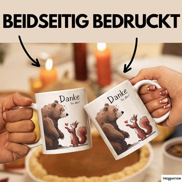 Lehrer Wertschätzung Danke Tasse Geschenk Lustige Geschenkidee Spruch Danke Für Alles Weiß Trendation