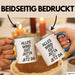 Jutta Tasse Geschenk Alles Ist Gut Jutta Ist Jetz Da Geschenkidee Becher mit Name Blau Trendation