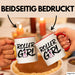 Rollschuh Skater Tasse Geschenk Rollergirl Skating Geschenkidee Lustig Rot Trendation