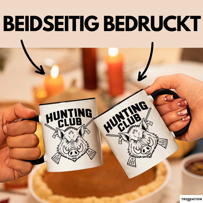 Wildschwein Jäger Tasse Geschenk Lustige Geschenkidee Spruch Trendation