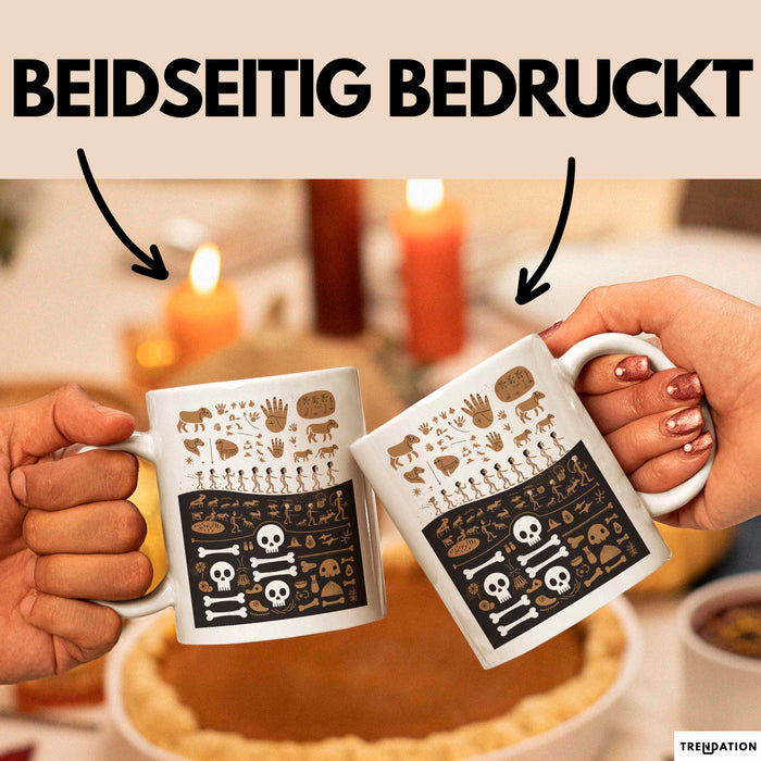 Anthropologe Tasse Geschenk Lustige Geschenkidee Spruch Für Kultur Entdecker Weiß Trendation