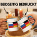 Russe Tasse Geschenk Russland Deutschland Flagge Geschenkidee Blau Trendation