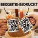 Waldarbeiter Geschenk Tasse Du Bist Nicht Du Wenn Die Kette Stumpf Ist Holz-Arbeiter Kettensäge Kaffee-Becher Schwarz Trendation