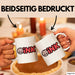 Schweinezüchter Schweine Tier Tasse Becher Geschenk Lustige Geschenkidee Spruch Grunz Weiß Trendation