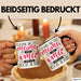 Mama und Oma Tasse Geschenk Muttertag Lustiger Spruch Rocke Beide Schwarz Trendation