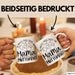 Mutter Geschenk Tasse Mama Du Machst Einen Tollen Job Alles Gute Zum Muttertag Geschenkidee Mütter Kaffee-Becher Weiß Trendation