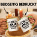 Anja Tasse Geschenk Die Anja Macht Dat Schon Geschenkidee Becher mit Name Grün Trendation