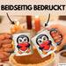 Pinguin Herz Tasse Geschenk Lustige Geschenkidee Spruch Blau Trendation