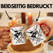 Drummer Schlagzeug-Spieler Geschenk Tasse Geschenkidee Kaffee-Becher Schlagzeuger Schlagzeug Stick Rot Trendation
