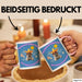 Meme Tasse Geschenk Lustiger Becher Hund Die Sonne Ist wieder Raus Also Verlass Ich Das Haus Rosa Trendation