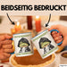 Sarkasmus Tasse Geschenk Lustiger Spruch Guten Morgen Ganz Dünnes Eis Frosch Becher Blau Trendation