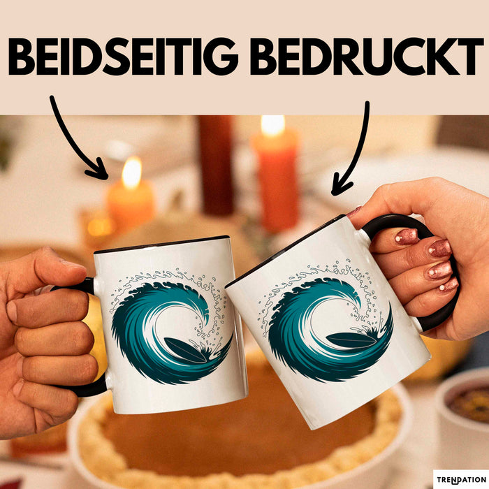Surfer Tasse Geschenkidee Wellenreiter Lustiger Spruch Geschenkidee Lustig Trendation