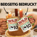 10. Geburtstag Geschenk Tasse Becher Wild Frech Und Schon 10 Grün Trendation