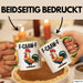 Hahn Tasse Geschenk F-Caaw-F Lustige Geschenkidee Vogel Bauernhof Grün Trendation