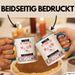 Rodeo-Cowgirl Tasse Geschenk Becher Stark Attraktiv Furchtlos Rodeo-Cowgirl Lustige Geschenkidee Blau Trendation