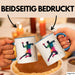 Handballspieler Tasse Geschenk Lustige Geschenkidee Spruch Blau Trendation
