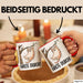 Katze Spatz Tasse Geschenk Grafik Halte Durch Geschenkidee Kaffee-Becher Rot Trendation
