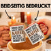 Kaffeeliebhaber Tasse Geschenk Lustige Geschenkidee Spruch Immer Diese Angst, Dass Kaffee Gar Kein Richtiges Hobby Ist Rot Trendation