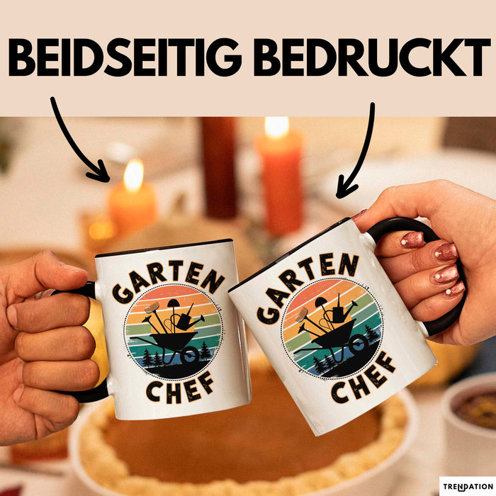 Garten Pflanzen Gärtner Tasse Geschenk Lustige Geschenkidee Spruch Garten Chef Trendation