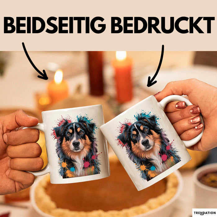 Appenzeller Sennenhund Hund Tasse Geschenk Lustige Geschenkidee Spruch Weiß Trendation