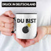Trendation - Du Bist Bombe Lustige Tasse mit Spruch Geschenk Kollege Kollegin Bester Freund Freundin Sarkastischer Spruch Trendation