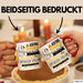 Synthesizer-Spielerin Tasse Geschenk Lustiger Spruch Bitte Erheben Sie Sich Seine Majestät Die Synthesizer-Spielerin Betritt Den Raum Rot Trendation